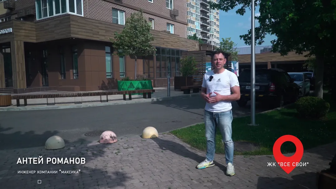 МАФ и детские площадки для ЖК «Все свои» в Краснодаре